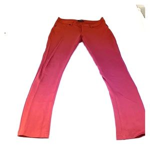 Stretchy, comfy, legging pants with button closure